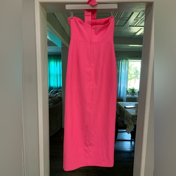 Aidan Mattox Asymmetric Evening Gown - Picture 5 of 13